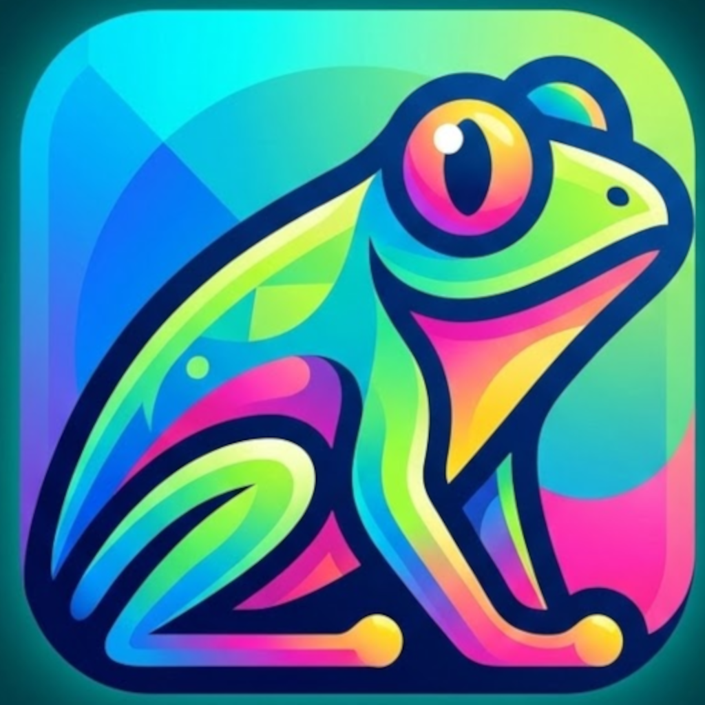 Vibrant Frog Collab App Icon